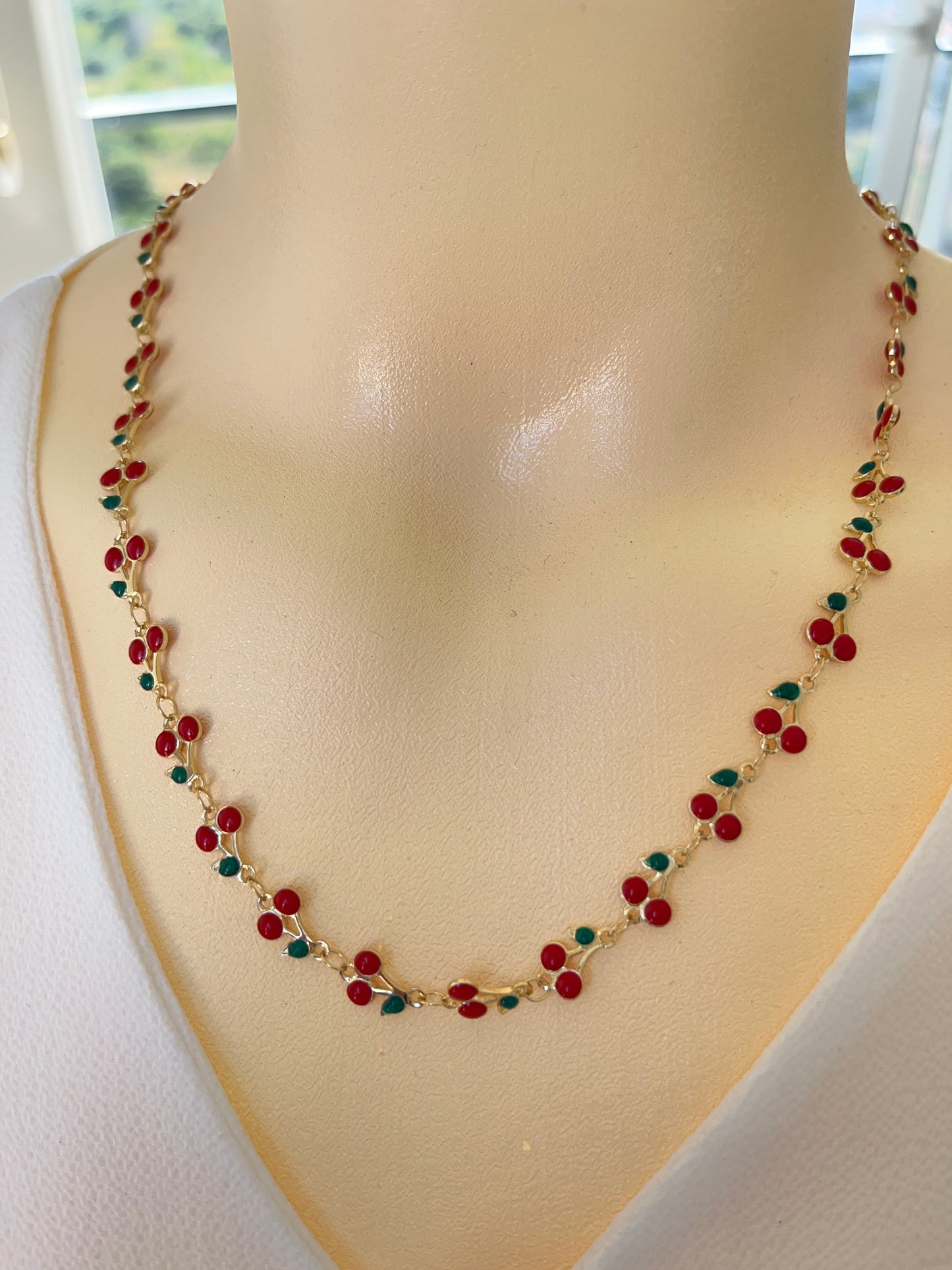 Golden Cherry Glow