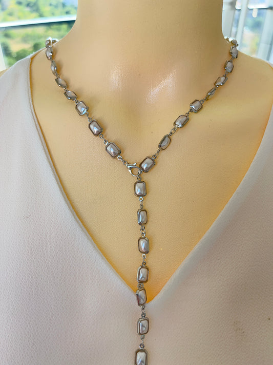 Silver Glow Kolye