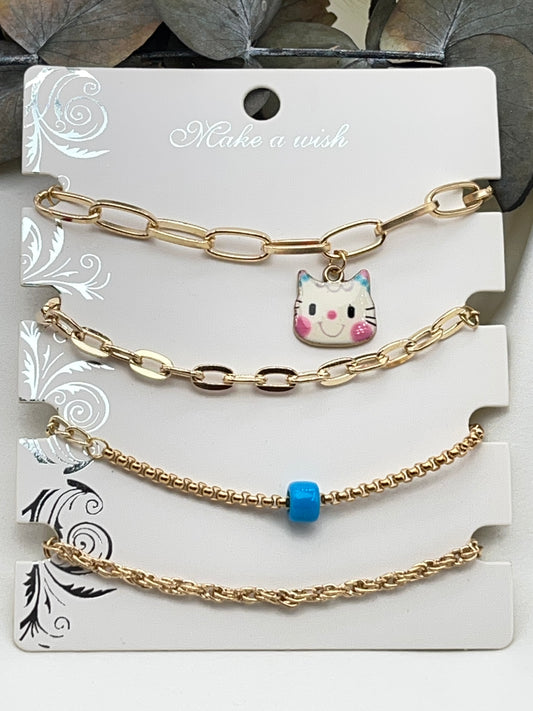 Cat Bileklik Set