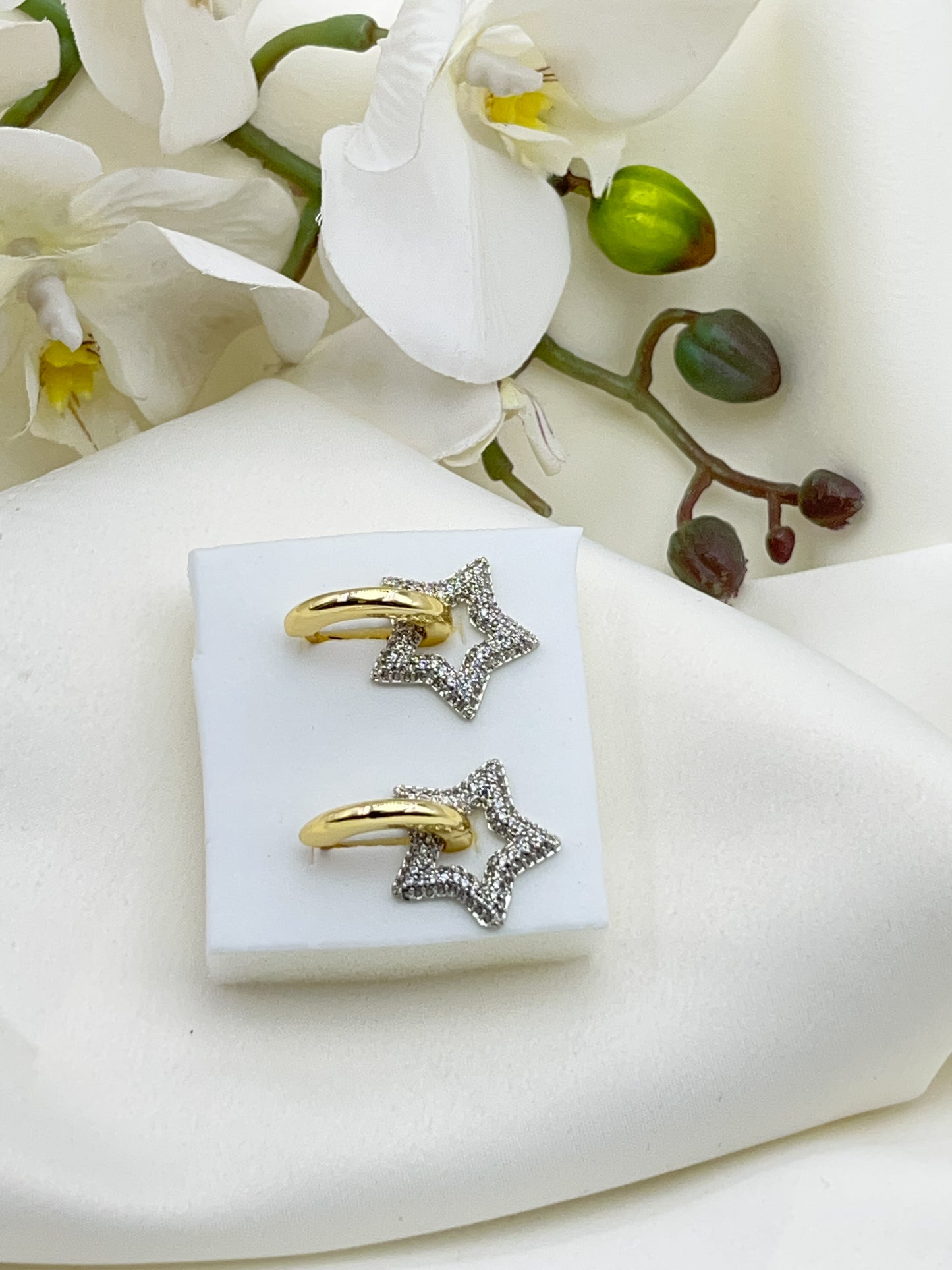 Vip Çok Taşlı Küpe