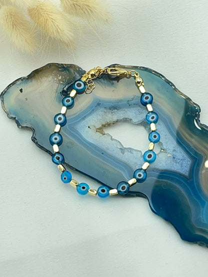 Mega Nazar Bileklik Kombin