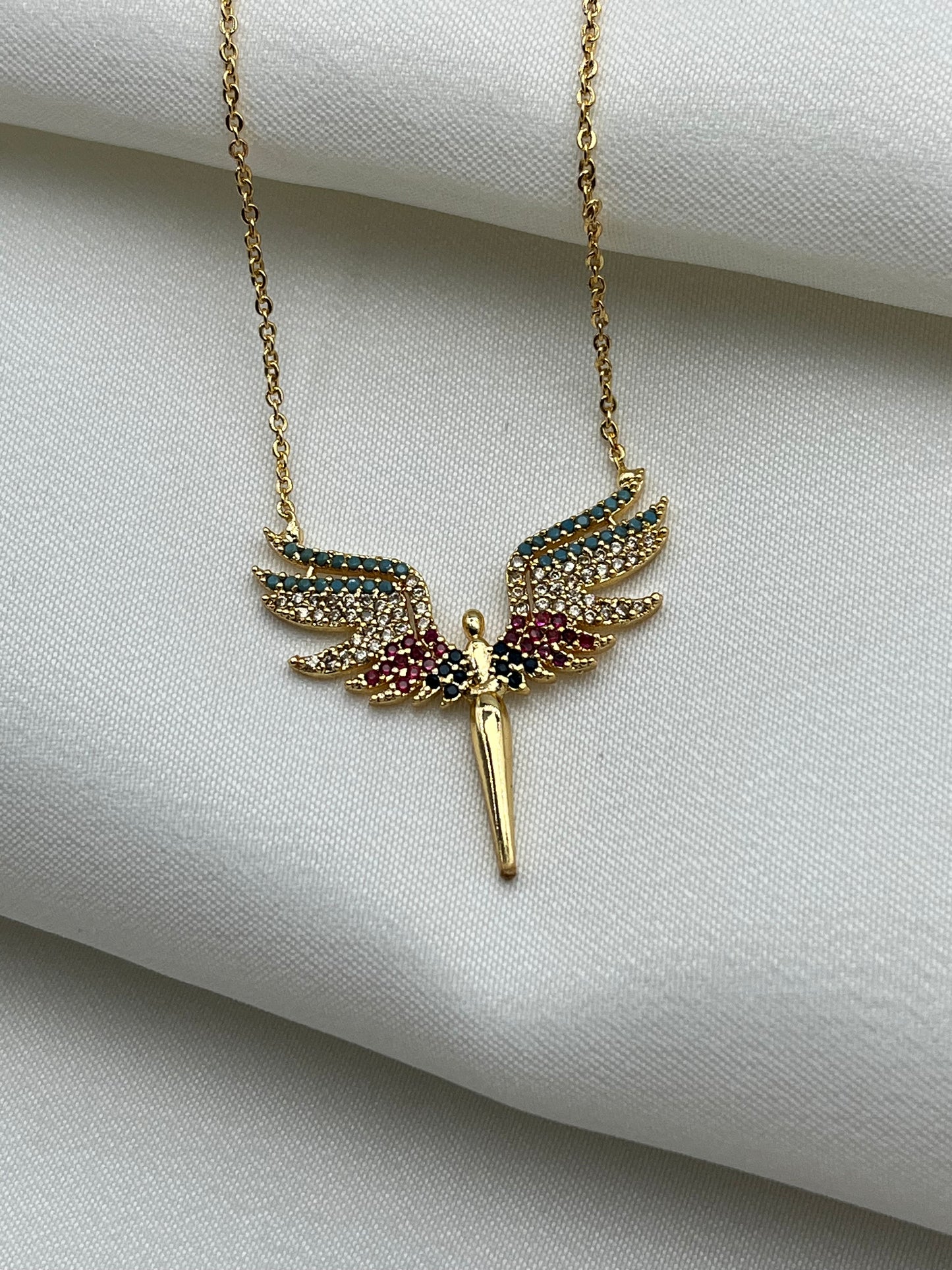 ÂLÂ VİP ZİRKON KOLYE (Melek)