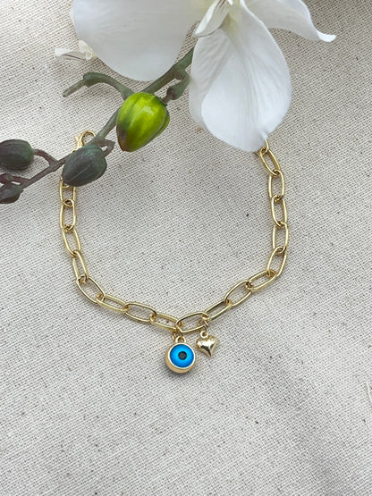 Mega Nazar Bileklik Kombin