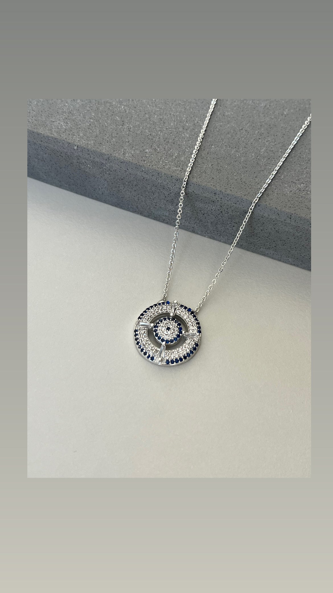 ÂLÂ Vip Zirkon Kolye( Pusula)