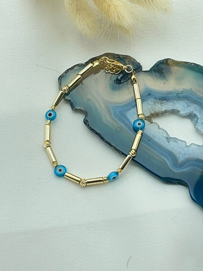 Mega Nazar Bileklik Kombin