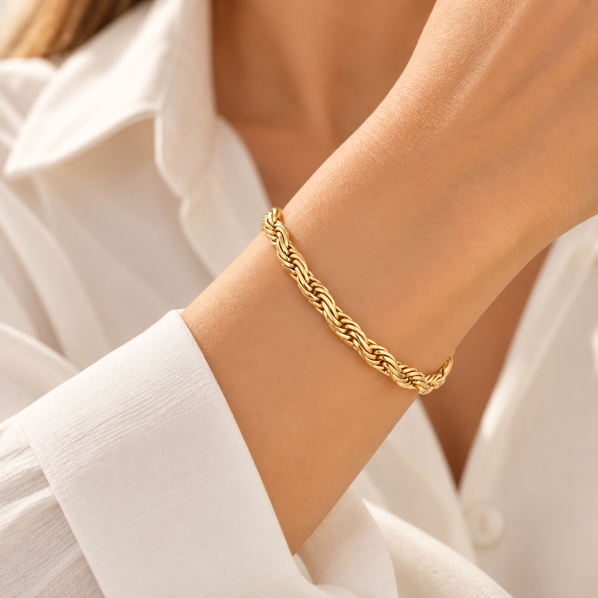 14K VIP BİLEKLİK KVB 7154