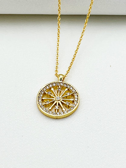 Alâ Vip Zirkon Kolye (Pusula)