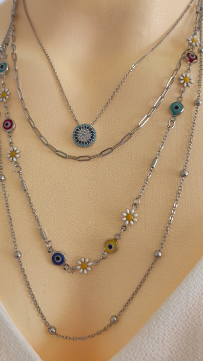 Lucky Daisy Nazar Kolye